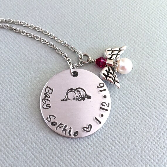 mother of an angel necklace