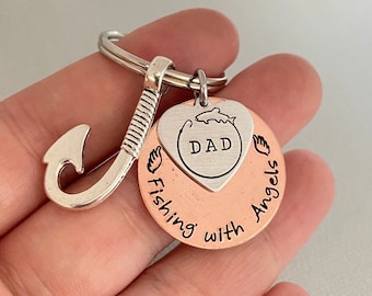 Angeli che vegliano su di me - Portachiavi commemorativo - Regalo di simpatia - Regalo funebre - Cremazione - Perdita - Dolore - Scegli tra i nomi qui sotto - Italia