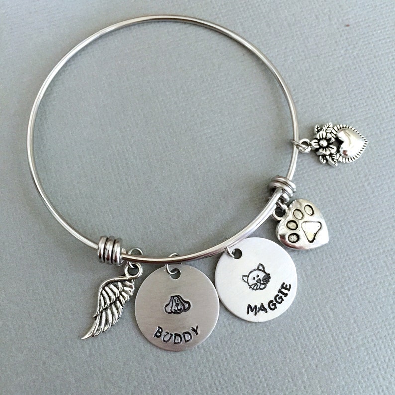 Pet Memorial Bracelet Dog Memorial Cat Memorial Loss of - Etsy