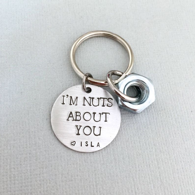 I Am Nuts About You Keychain Boyfriend Gift Gift for Him Etsy Australia