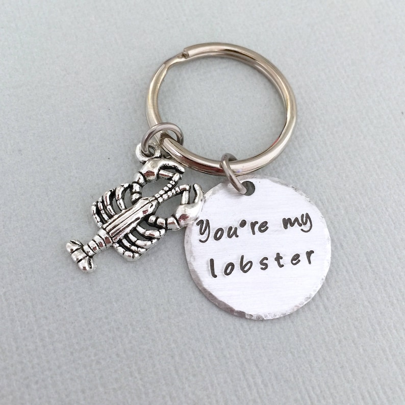 You Are My Lobster Keychain Lobster Keyring Anniversary Etsy