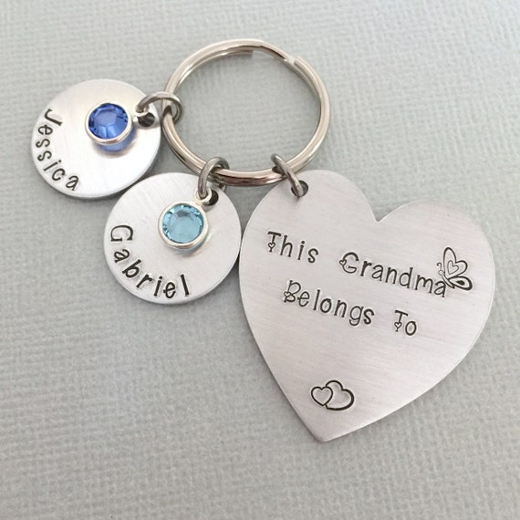 Portachiavi Per Nipote Dalla Nonna – Inciso Con Messaggio D'Amore – Regalo Sentimentale In Acciaio Inox - 5