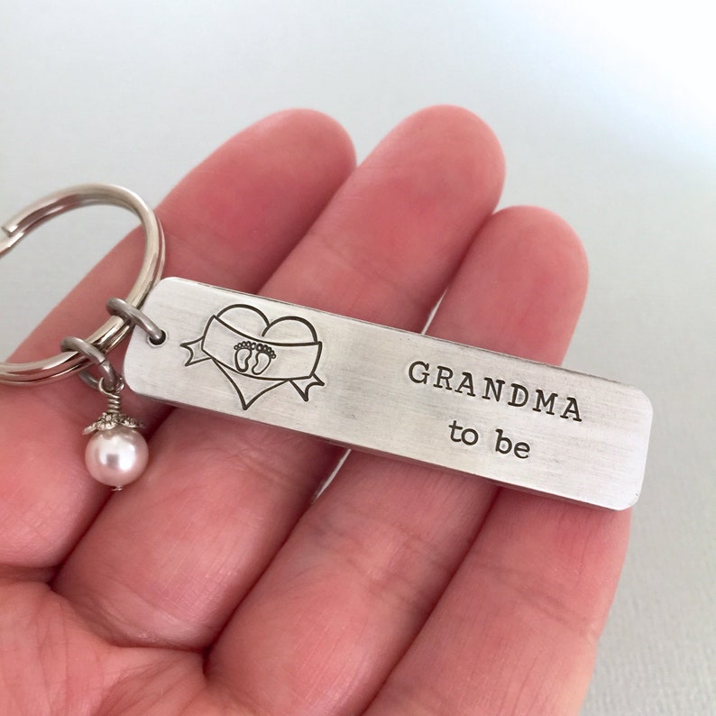 personalized baby keychain