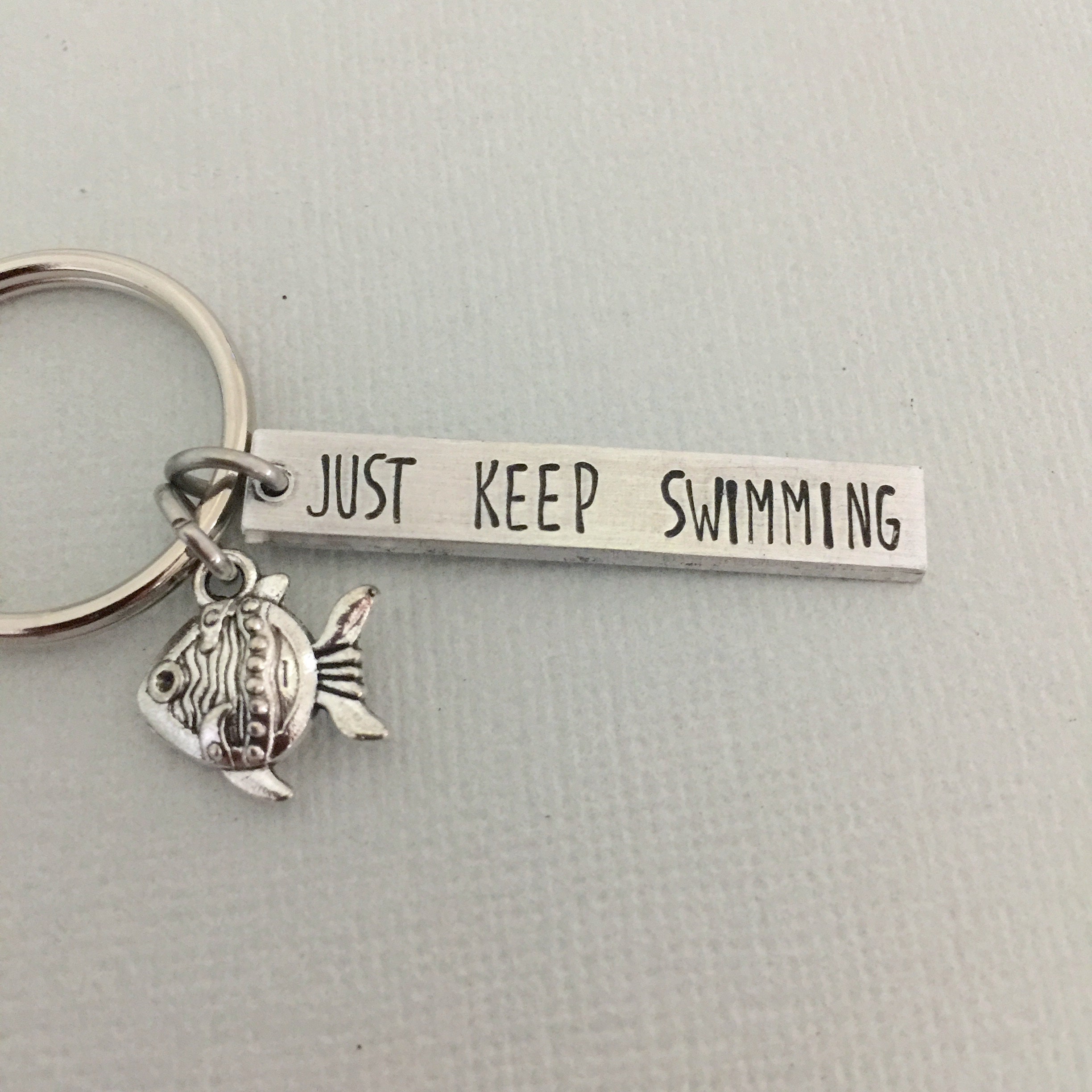Modern Fashion Worldrenowned Fashion Site Swim Keychain I Love
