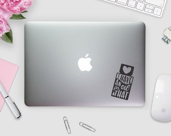 Essential Oil Decal Sticker - Laptop Decal - Car Decal - Macbook Sticker - Laptop Sticker - Phase Decal - Vinyl Sticker