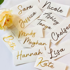 Personalized Name Decal: Bridesmaid Proposal, Custom Vinyl Sticker