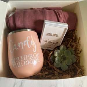 Bridesmaid Proposal Box Decal,  Personalized Name Decal, Custom Name Decal, Wedding Party Name and Title Decals, Bridal Party Gift Box Tag