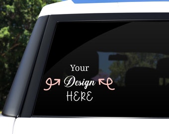 Custom Vinyl Decal Custom Decal Your Text Here Personalized Vinyl Decal Customized Vinyl Decal Make Your Own Vinyl Decal Car Decal Tumbler