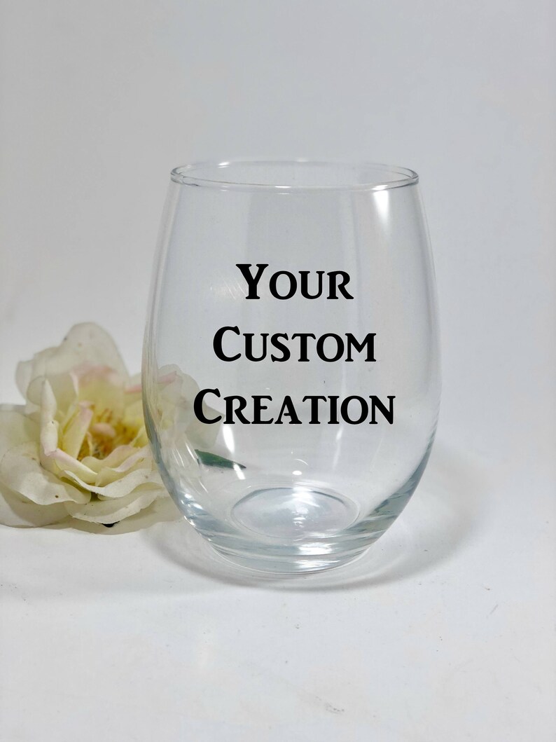 Custom Wine Glass Personalized Wine Glass Best Friend Gift Etsy