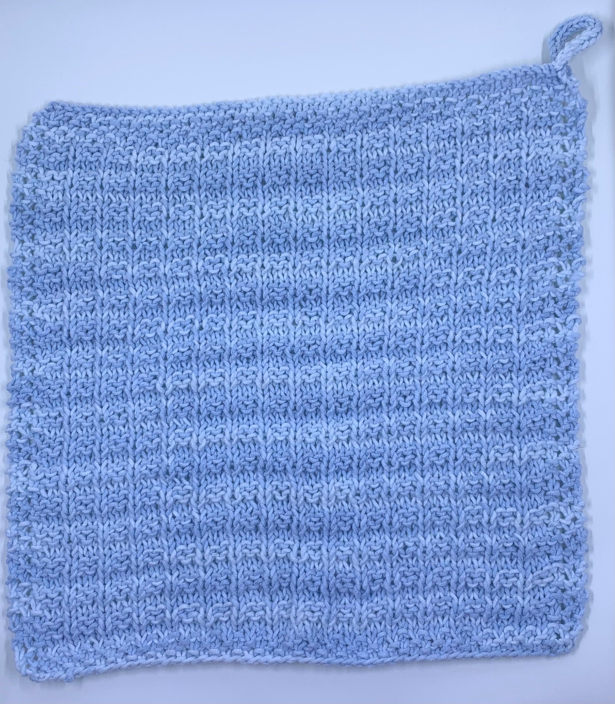 Knit Large Spa Washcloth with Sea Mineral Soap. Etsy