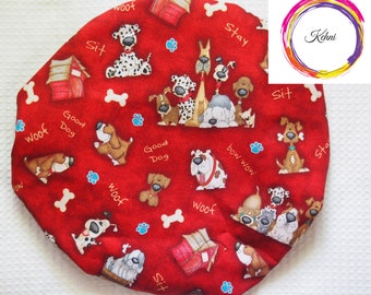 Shower cap for adults - Adult shower cap - Dogs Dogs