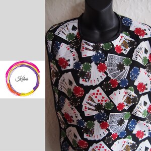 Tablier pour adulte / Adult apron / cartes / Card