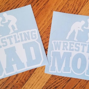 Wrestling Mom / Wrestling Dad Decal - Fundraising Pack