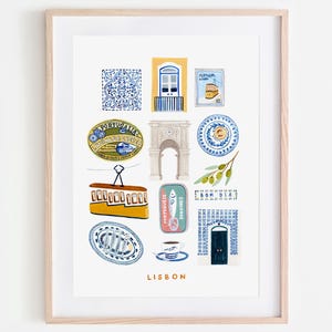 Lisbon, Portugal Art Print, Travel Print, Portugal Travel Poster, Travel Gift, Poster, Europe Print, Housewarming Gift, Home Decor