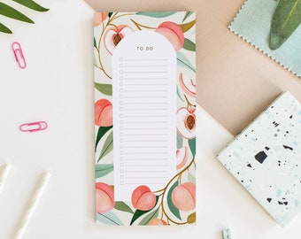 Liste de tâches pêche, bloc-notes, bloc-notes, agenda quotidien, carnet de notes, notes, papeterie, liste de contrôle, enseignant, cadeau pour elle, bloc-notes, sous-main