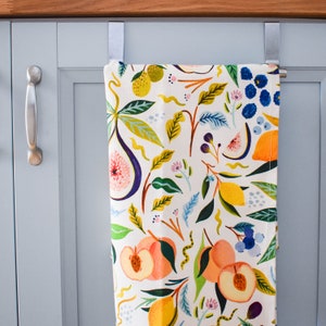 Fig Tea Towel, Kitchen Towel, Kitchen Decor, New Home Gift, Dish Towel, Botanical, Fruit, Housewarming Gift, Kitchenware, 100% Cotton image 6
