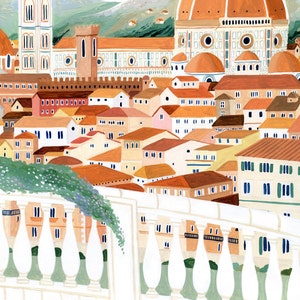 Florence Art Print, Santa Maria Del Fiore Cathedral, Italy Wall Art, Travel Gift, Travel Poster, Europe Print, Tuscany Print, Housewarming image 6