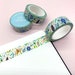 Bug Patterned Washi Tape, Eco friendly Tape, Stationery, Bullet Journal, Planner, Masking Tape, Floral Washi, Scrapbooking, Insects 