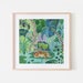 Tiger Print / Botanical Print / Safari / Jungle / Animal Prints / Tiger Art /Botanical Illustration/Home Decor/Nursery Wall Art/Tropical Art 