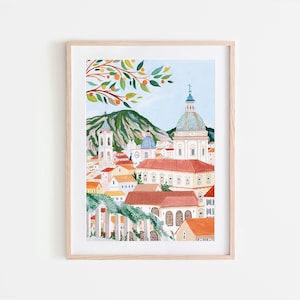 Positano, Amalfi Coast Art Print, Italy Art Print, Travel Gift, Travel  Poster, Europe Print, Italian Coast, Italian Riviera, Housewarming -   Canada