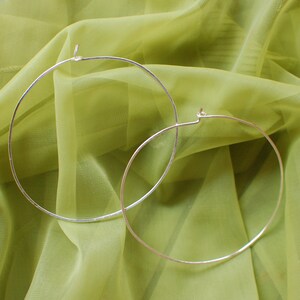 Sterling Silver Hoops