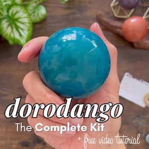 Anfänger Dorodango Kit - Erstellen Sie Spiegelglanz japanische Schlammbälle zu Hause