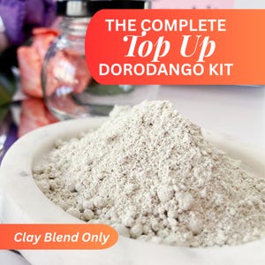 Japanese Hikaru Dorodango CLAY ONLY Kit. Clay Art. DIY Craft. Birthday Gift