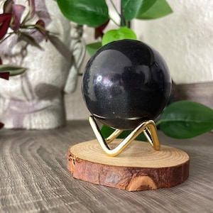 Polished Dorodango Orb –  Japanese Shining Dirt Ball, Wabi-Sabi Christmas Home Decor Gift