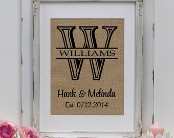 Cotton Anniversary Gift for Her | LARGE Wedding Date Print | Perfect Gift for Engagements, Weddings, Anniversaries | Provide Names & Date