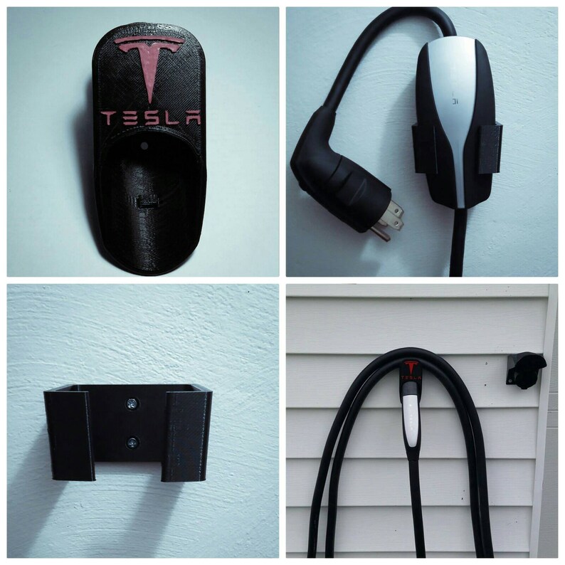 Lifetime Warranty Charger Docking Plug Holder Combo for Tesla Etsy