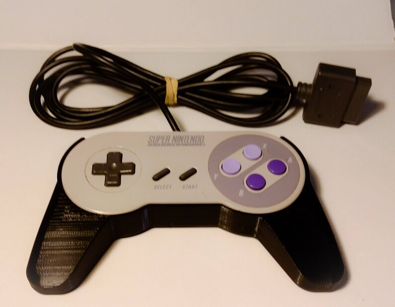 Super NES Controller grip,High Quality 3D Printed PLA plastic Free Shipping