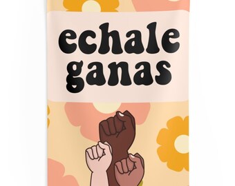 Tapiz de decoración para aulas, citas para aulas en español, decoración de pared para aulas bilingües, tapiz para profesores adolescentes, bandera hispana latina