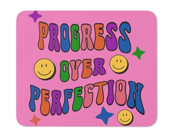 Pink Mousepad Cute Mousepad Therapy Office Decor Desk Mat Home Office Desk