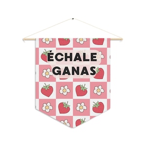 Spanish Class Decor echale ganas Clase Bilingue Tapestry motivational Spanish Teacher Class Bilingual Print Spanish Class Spanish Poster Esp