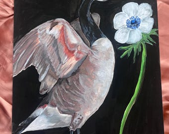 Lámina de arte de ganso