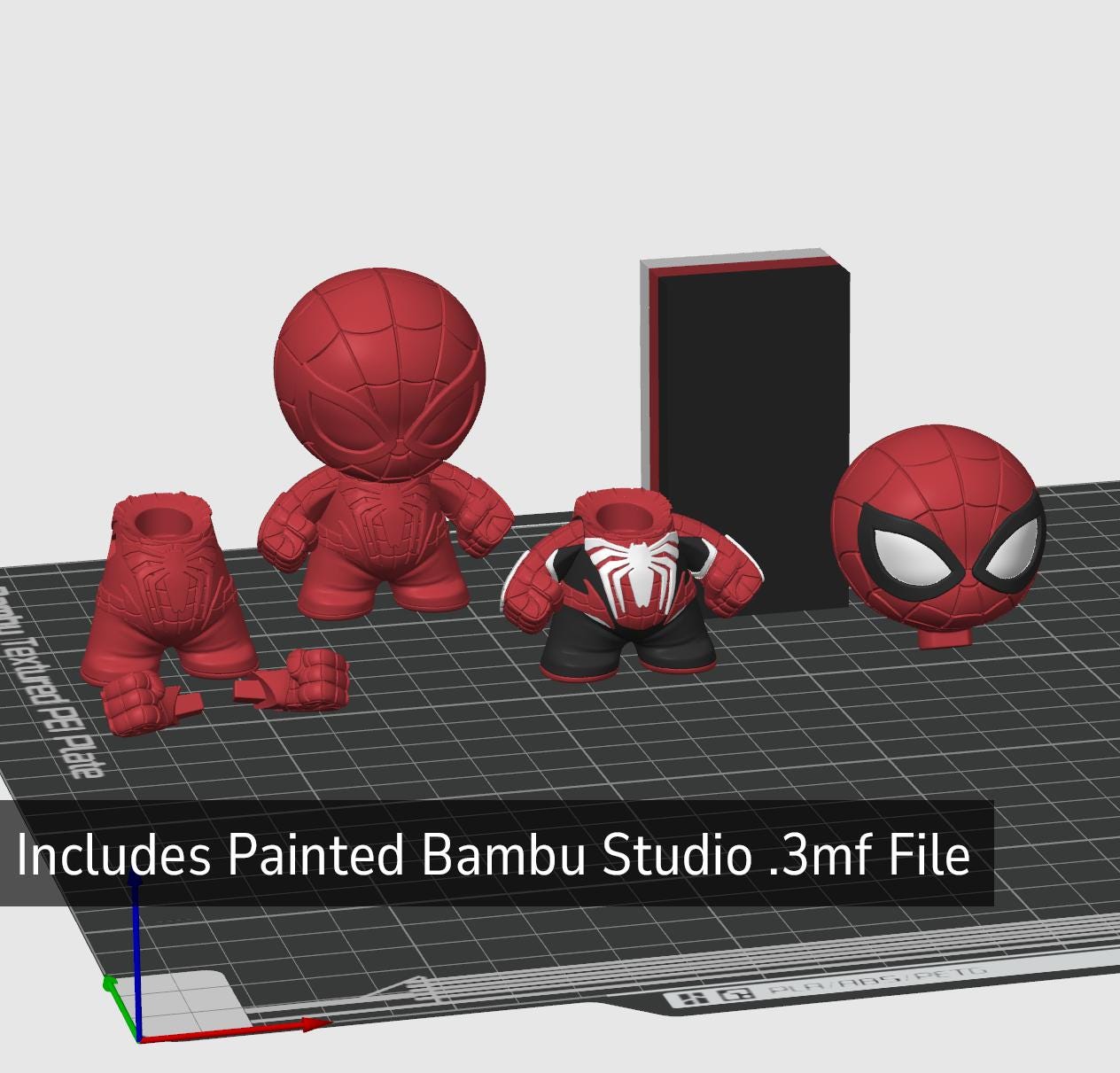 Chibi Spider-man PS4 PS5 - STL Files | 3D Printing | | High Quality ...
