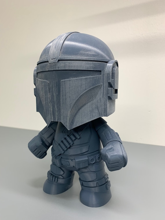 マンダロリアン STL ファイル (のみ) - スターウォーズ - 3D プリント
