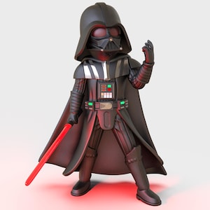 Darth Vader - 3D Druck STL Dateien | Prämie | Hohe Qualität | 3D Modell | Sith | Krieg der Sterne | Spielzeug | FDM & Harz bereit