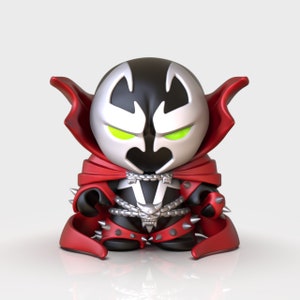 Chibi SPAWN 3D-printen | STL-bestanden van hoge kwaliteit | Leuk | 3D-model | Speelgoed | Figuur | Speels