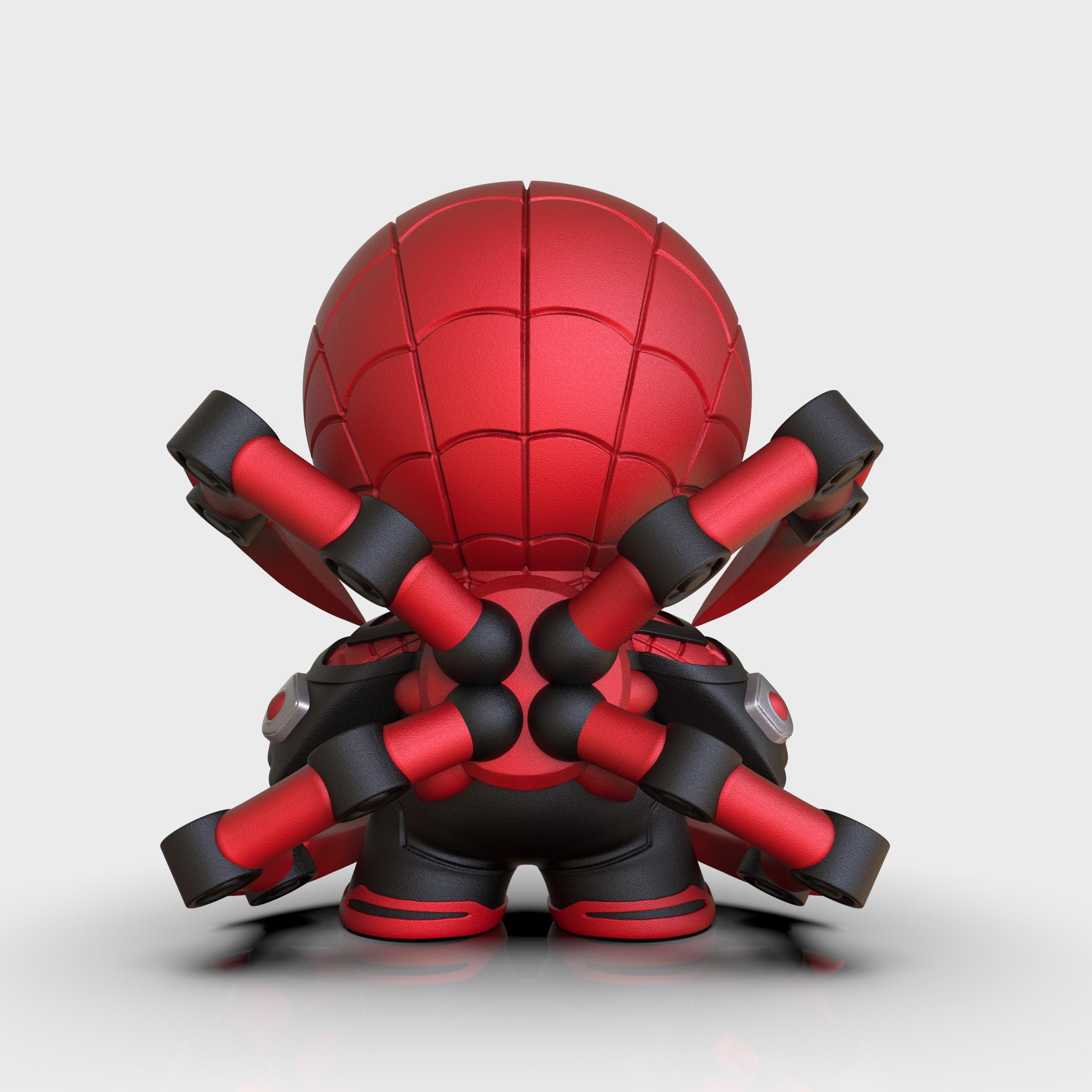 Chibi Superior SPIDER-MAN STL 3D Printing Files | High Quality | Cute ...