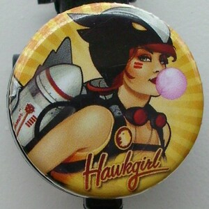 DC Bombshell &quot;Hawkgirl&quot; badge reel
