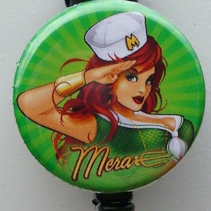 DC Bombshell &quot;Mera&quot; Abzeichen Rolle