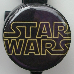 Star Wars movie logo badge reel