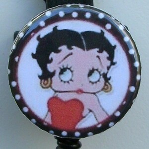 Classic &quot;Betty Boop&quot; badge reel