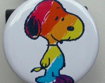Peanuts "Pride" Snoopy badge reel