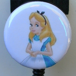 Carrete de insignia de princesa disney &quot;Alice&quot;