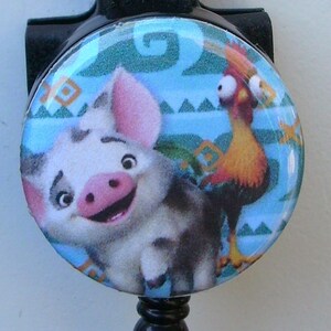 Disney Moana &quot;HeiHei and Pua&quot; badge reel