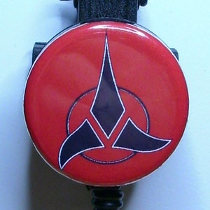Mulinello per badge insegne &quot;Klingon&quot; di Star Trek