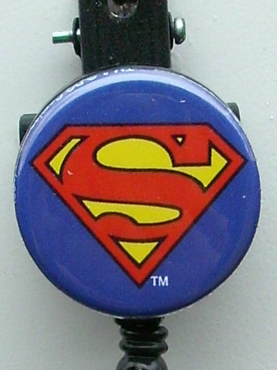Classic "Superman" logo badge reel