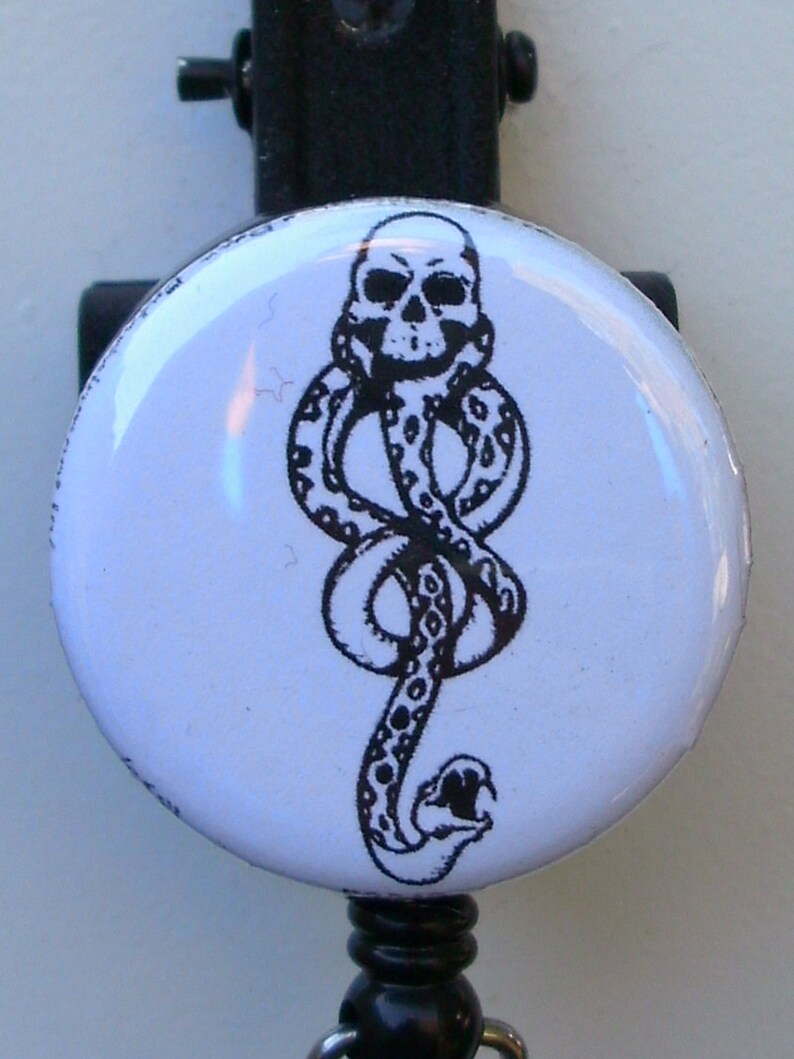 Harry Potter Dark Mark badge reel